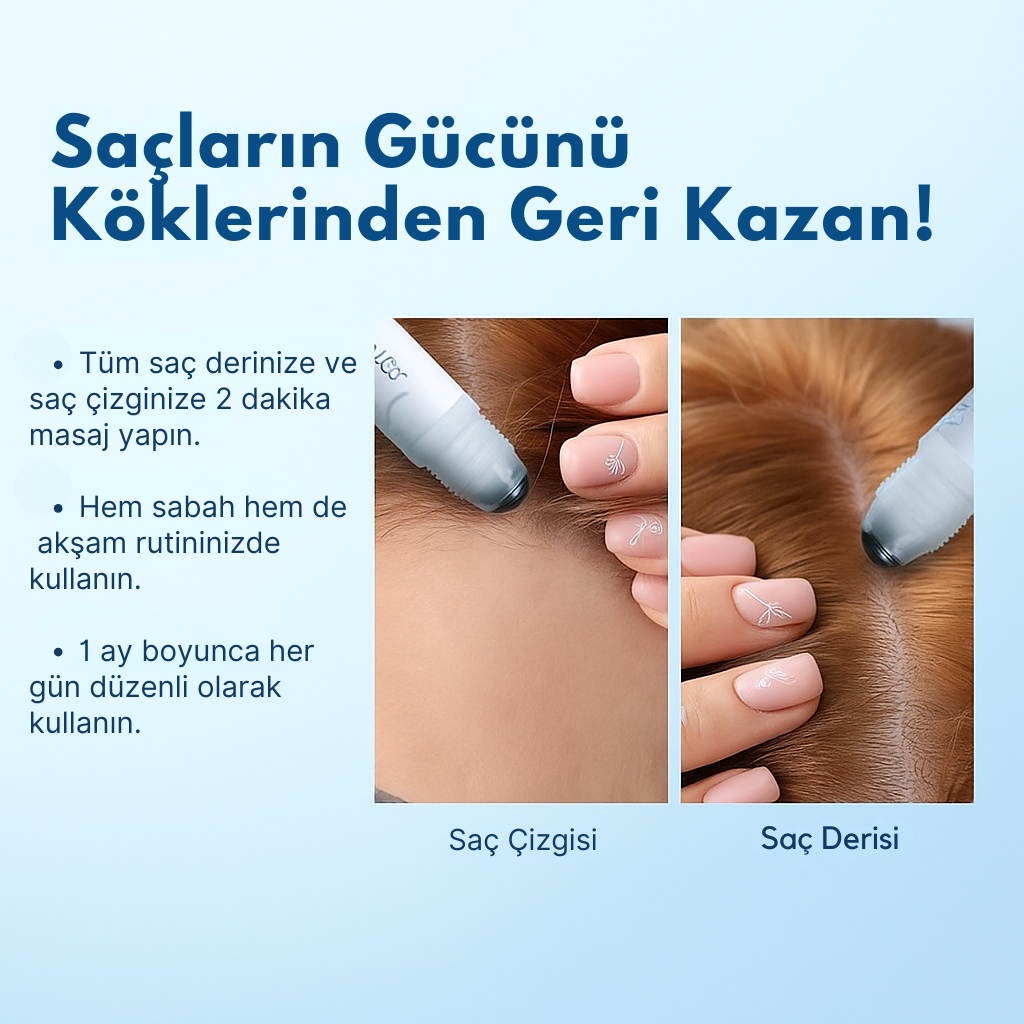 Velysca™ HairLift Hassas Serum – Saç Dökülmesine Karşı Roll-On