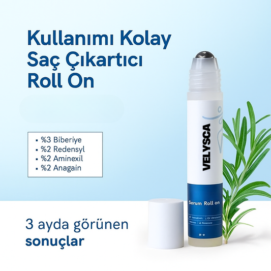 Velysca™ HairLift Hassas Serum – Saç Dökülmesine Karşı Roll-On