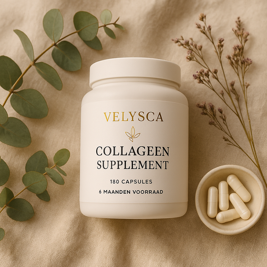 Collageen Capsules voor Huid & Haar – 6 Maanden Voorraad (180 stuks)
