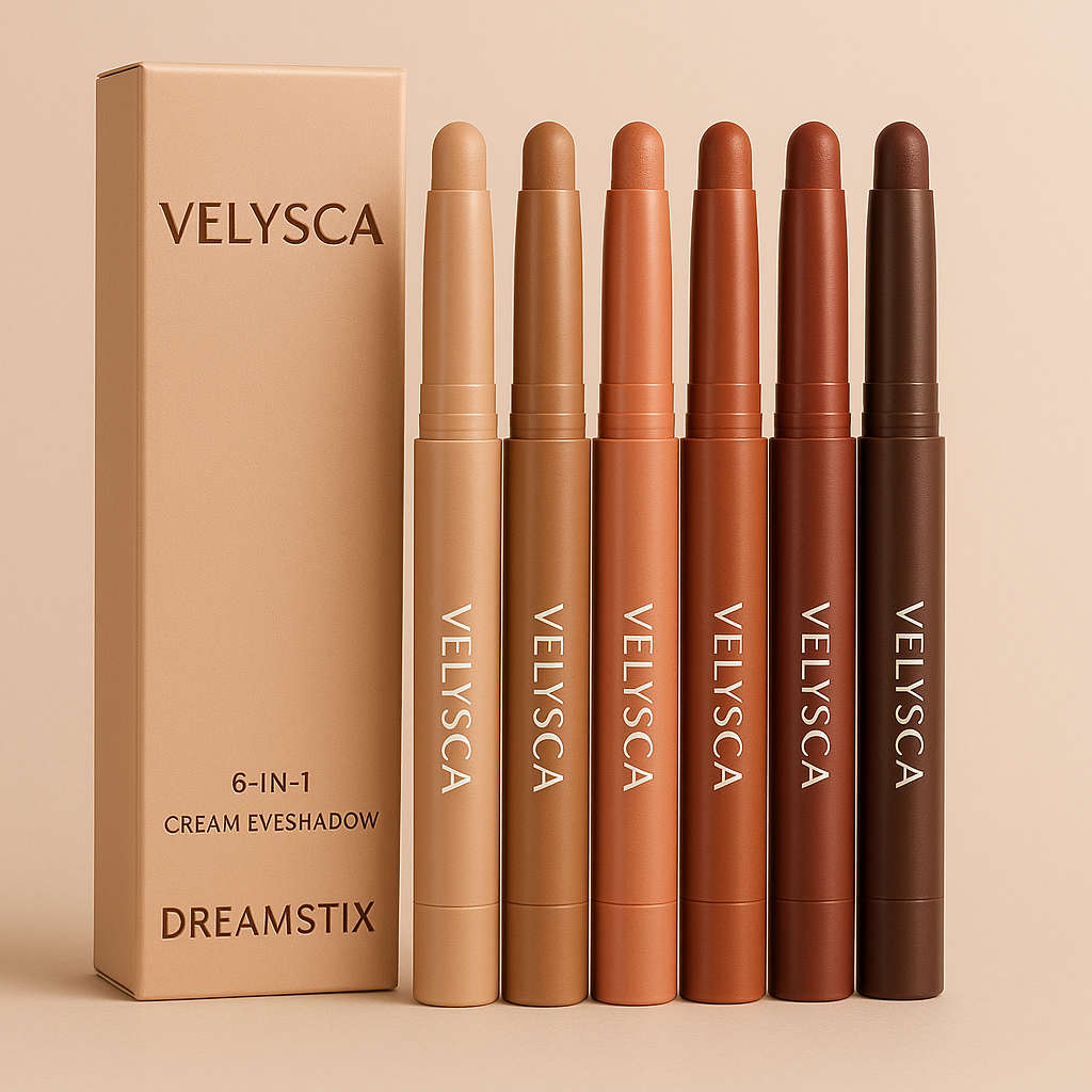 Velysca™ DreamStix — 6-in-1 Cream Eyeshadow Set